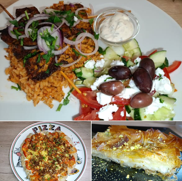 Soyflaki, Pfannenpizza Langos Art