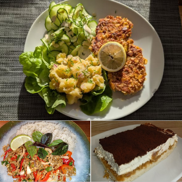 Sojaschnitzel Wiener Art