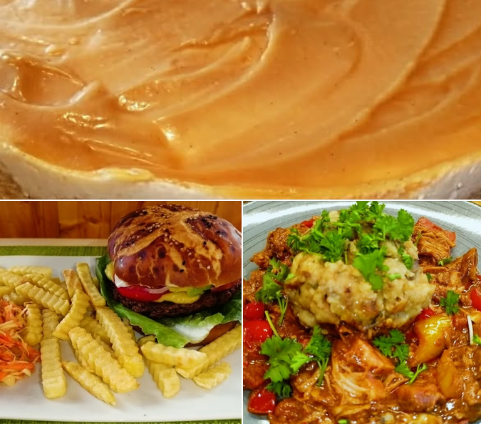 Laugi-Cheeze-Burger , Kokos-Karamell Tarte,